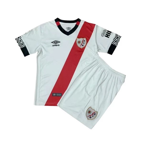 Camiseta Rayo Vallecano 1ª Niños 2020/21 Blanco